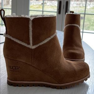 Ugg Wedge Boots (Size 7.5)